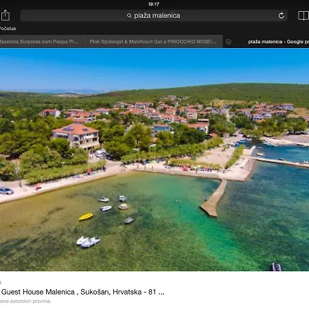 Aparment On The Beach Malenica 9 Apartment Sukošan